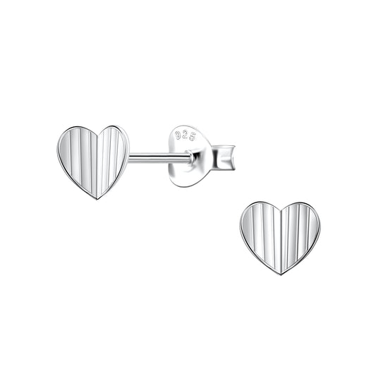Children's earrings, 925 silver, duck