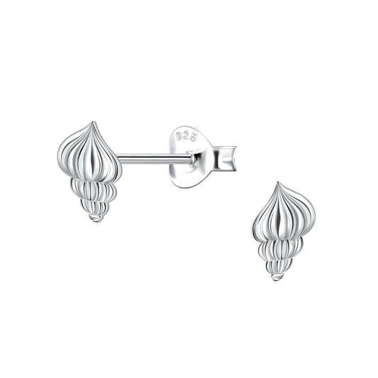 Children's earrings, 925 silver, duck