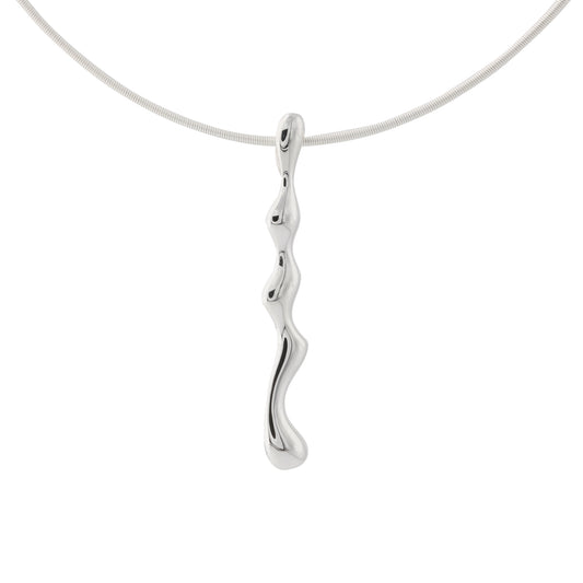 Silberanhänger "Freeform"