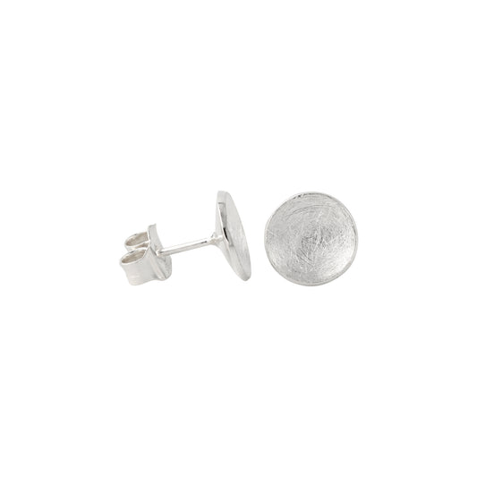 silver earrings bowl