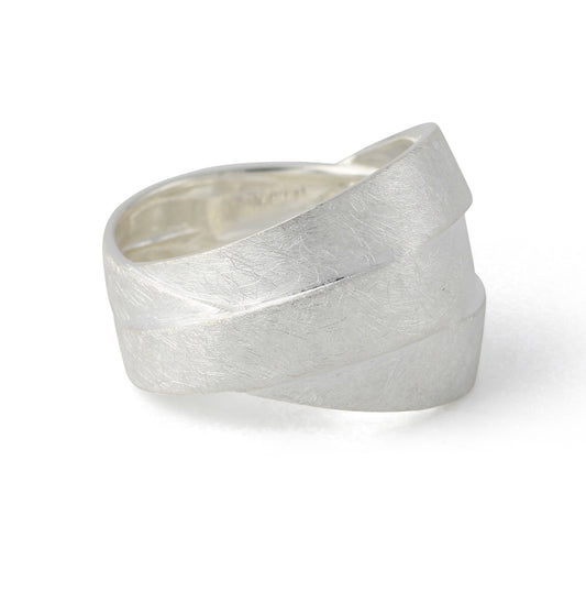 Silberring "wickel"