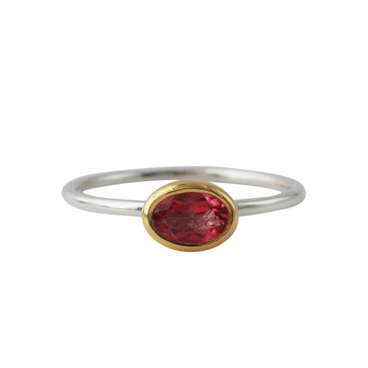 Silver ring with chalcedony | Fine drops