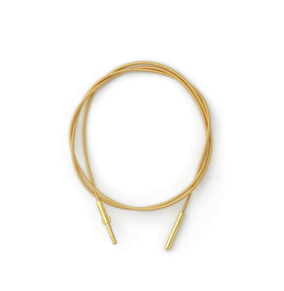 Spiralreif Edelstahl vergoldet | 1,40mm